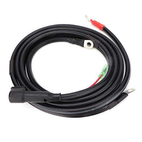 Cables de batería para fueraborda 2M, kit de cables de batería marina, cables de batería para motor fuera de borda ligeros, aptos para Yamaha, para Parsun, para motor fuera de borda Powertec 30-85HP