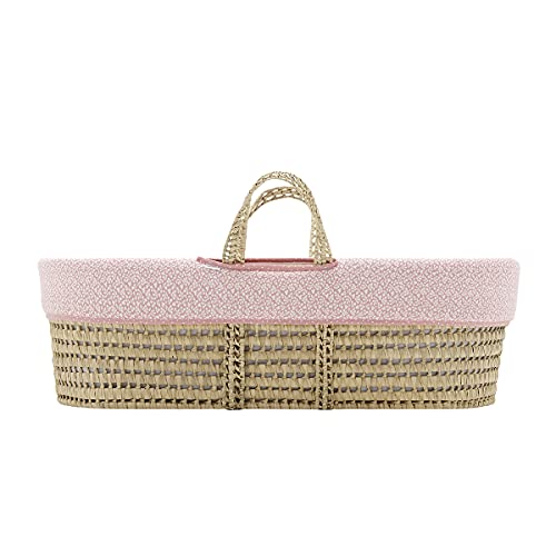 Cambrass 45996 - Moisés De Palma Acolchado, Forest Rosa, Color Rosa, 80x39x25 cm