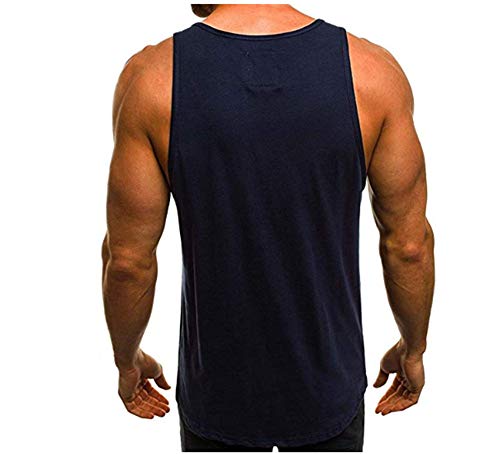Camiseta de Tirantes Deportiva Hombre Tirantes Culturismo Fitness Deportiva. Ropa Deporte Masculina para Entrenar Gym