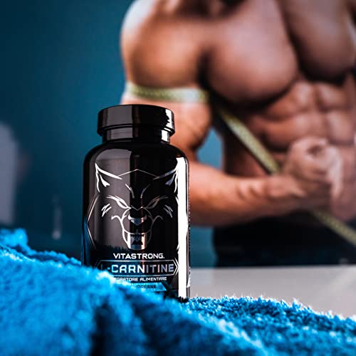 CARNITINA Quema Grasas Potente Vitastrong | L-Carnitina pura al 100% | Para el Entrenamiento Mejora Energía y Resistencia | Made in Italy di Alta Qualità