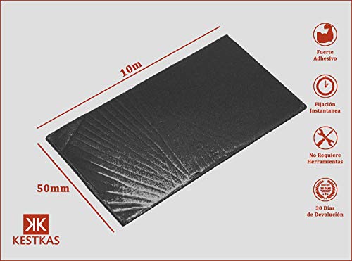 Cinta Adhesiva Doble Cara ExtraFuerte 50mm x 10m Fijación Instantánea en Multisuperficies - Cristal - Metal - Madera Barnizada - Plástico - Cerámica