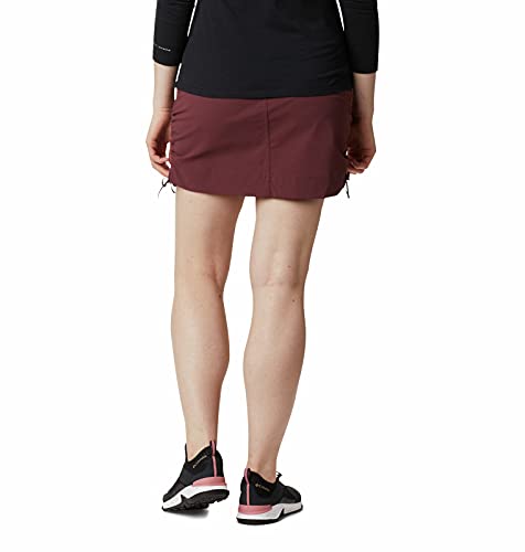 Columbia Mujer Anytime Casual Skort, Malbec, pequeño