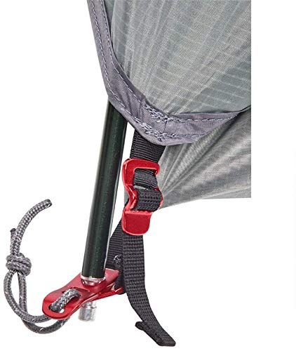 COLUMBUS Tienda de Campaña Ultra 1 XL | Tienda de Campaña Ultraligera para 1 Persona. Impermeable, Compacta, Rápida de Montar y Muy Técnica. Ideal para Travesía - Color Verde - Peso 1,4 kg