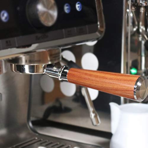 Ctzrzyt Filtro Sin Fondo para MáQuina de Café con Portafiltro de Café de 58MM para Barsetto Accesorio Profesional con Manejar de Café, G
