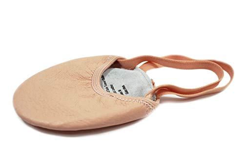 DANCEYOU Punteras Gimnasia Ritmica Zapatillas Media Suela de Cuero Antideslizantes y Duraderas para Ballet Danza del Vientre Jazz Yoga Danza Moderna, Rosa M