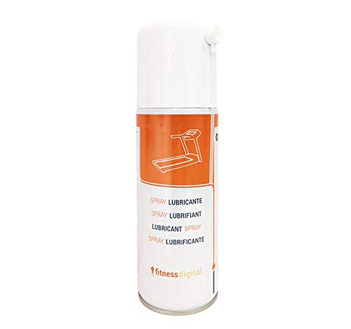 fitnessdigital Spray lubricante para Cintas de Correr 400ml - Compatible con Cintas domésticas