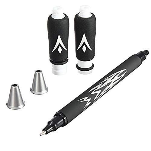 GOZAR 1 PC Non Slip Recubierto 21Cm Spinning Pen Pro Competencia Color Aleatorio -Estilo 1