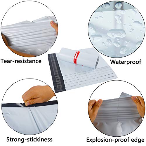 HVDHYY Bolsas para Envíos Paquetes por Correo Sobres para Envios Postal Bolsa de Plástico Blanco Mixto 100pcs C5 A4 B4 A3 para Envíos Postales Autoadhesivas para Prendas Textiles Nuevo Material