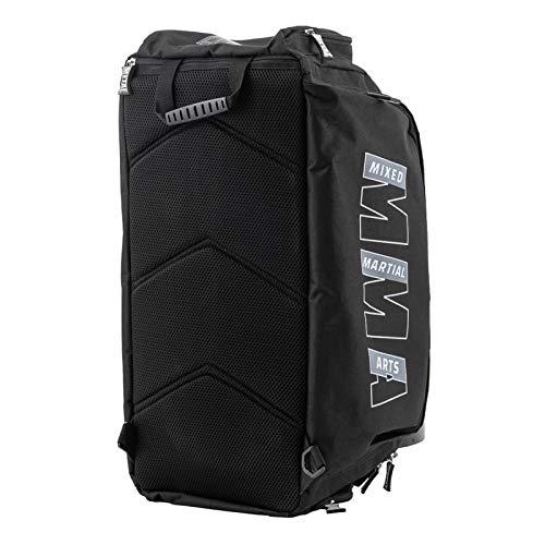 METAL BOXE Sac A Dos MMA Mochila con Tirantes o Bolsa clásica con Asas y Bandolera, Unisex Adulto, Negro, Talla única