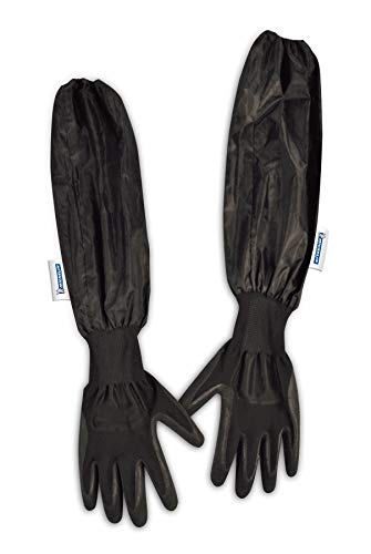 MICHELIN 9497 Guantes Monta Cadenas, Negro
