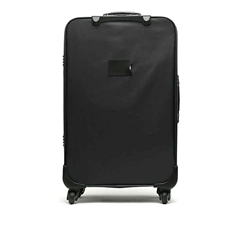 MISAKO Maleta Grande de Viaje Leslie Unisex Negra | Maleta Elegante de Nylon Blanda | 77x46x26cm | Maleta Grande para Viajes | 4 Ruedas | Semirígida - 3KG