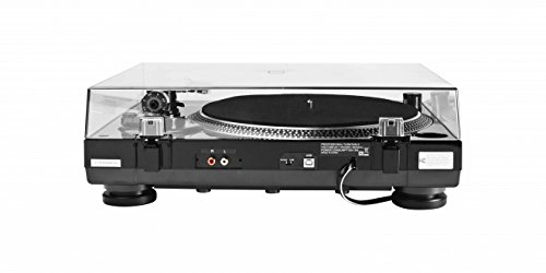 Music Hall USB-1 - Plato giradiscos de correa, color negro