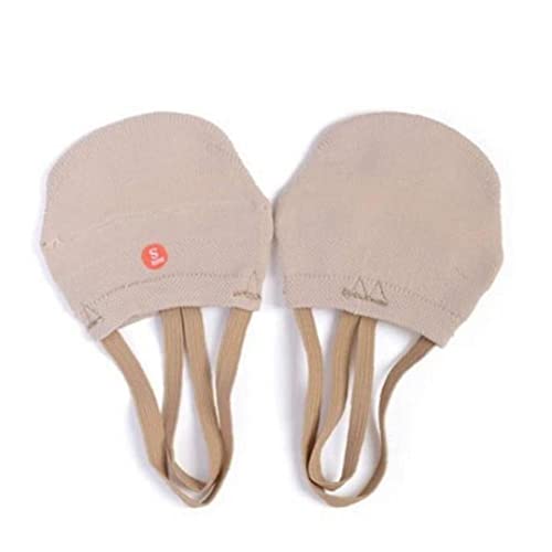 Onsinic 1 Par De Calcetines De Baile Medias Calcetines De Punto Chicas Rhythmic Gimnasia Zapatos De Punta Elásticos Pies De Protección Zapatos