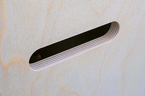 Polanik Cajón pliométrico Madera - de 40 a 60 cm de Altura - Saltos y Sprints - Fuerza y Resistencia