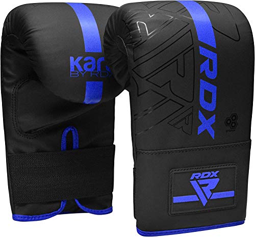 RDX Guantes de Boxeo para Entrenamiento Puñetazos, Maya Hide Cuero Kara Mitones para Saco Boxeo, Kick Boxing, Sparring, Muay Thai, Artes Marciales, MMA, Guantillas para Combate Training, Manoplas
