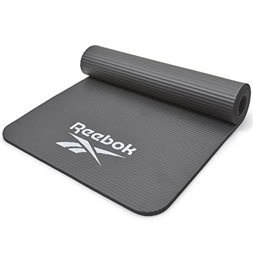 Reebok Colchoneta de Entrenamiento - Negro, 7 mm