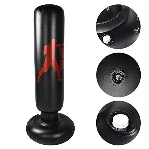 Saco de Boxeo Saco de Boxeo Inflable Saco de Boxeo Bolsa de Entrenamiento para Alivio del Cuerpo Culturismo