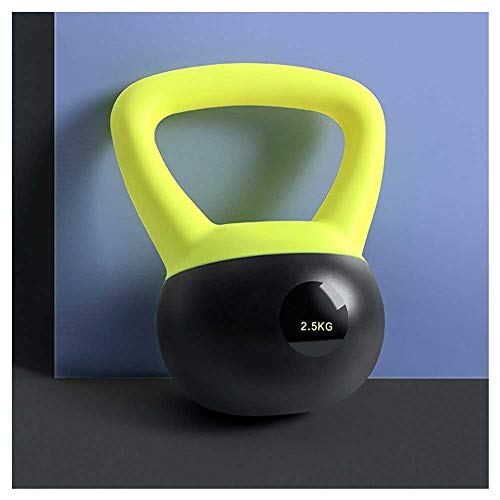 SHUKUILIUDT Pesa Rusas Kettlebell Pequeña Mancuerna Dama Fitness Casa Equipo De Cuclillas Caldera Levantamiento Yaling Brazo Delgado Entrenamiento Brazo Músculo Kettle Ling (Size : 2.5KG)