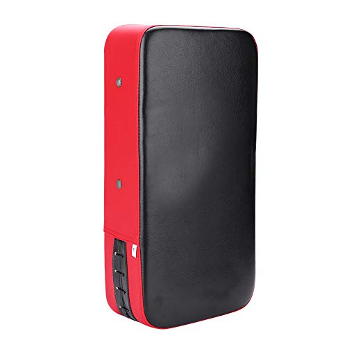 Solomi Kicking Pad, Boxing Muay Thai Martial Art Training Kicking Shield, PU Leather Hand Pies Strike Pads(Rojo)