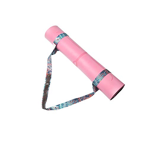 TGUS Correa para Esterilla De Yoga, Correa De Transporte para Esterilla De Yoga, Soporte para Esterilla De Yoga, Utilizada para Deportes Y Fitness(Mandala)