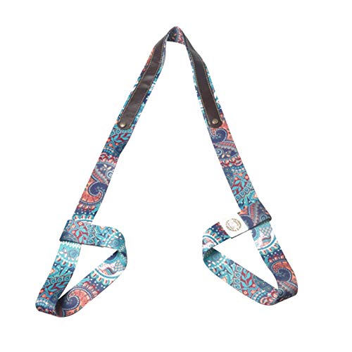 TGUS Correa para Esterilla De Yoga, Correa De Transporte para Esterilla De Yoga, Soporte para Esterilla De Yoga, Utilizada para Deportes Y Fitness(Mandala)