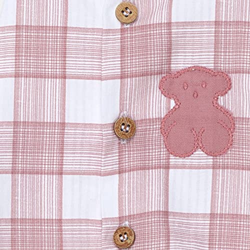 TOUS BABY - Ranita de Tirantes para tu Bebé. Estampado Pink. Color Coral (6/12M)
