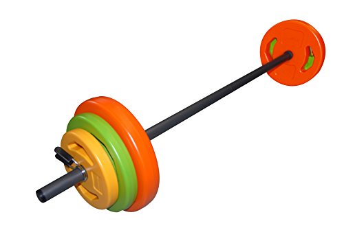 Tunturi Weight Set Pump Aerobic, Unisex Adulto, Multicolor, 20 kg