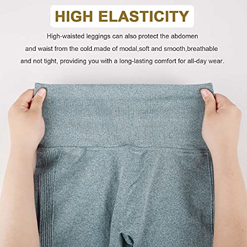 Voqeen Pantalones de Adelgazantes Push Up Mujer Leggins Reductores Adelgazantes Leggings Pantalones de Yoga Anticeluliticos Cintura Alta Mallas Fitness (Azul, M)