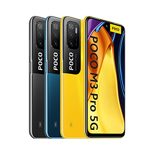 Xiaomi Poco M3 Pro 5G - Smartphone 64GB, 4GB RAM, Dual Sim, Power Black