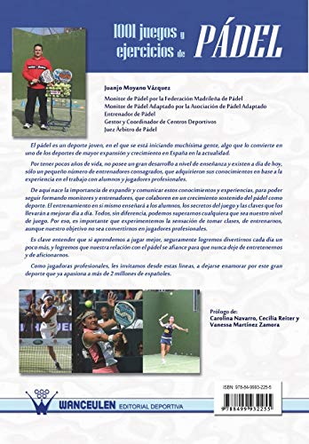 1001 juegos y ejercicios de pádel