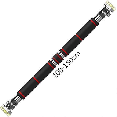100~150cm Barras de dominadas Barra de levantamiento Barra de barbilla Inicio Barra de acondicionamiento físico Levantamientos Equipos de gimnasia Culturismo Barra de entrenamiento de fuerza Barra sin
