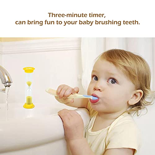6 PCS Reloj Arena Color Temporizador 30 seg / 1minutos / 2minutos / 3minutos / 5minutos / 10 Minutos, Temporizador de Reloj, Relojes de Arena, Reloj de Arena para Niños Lavado Dientes, Hogar, Cocina