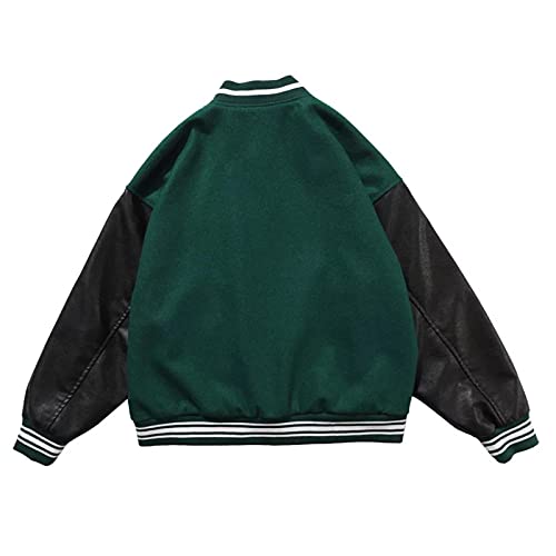 Abrigo Femenino Ropa de Invierno Mujeres Furry Bone Patchwork Color Block Y2K Chaquetas para Mujeres 2021 Harajuku Nueva Ropa