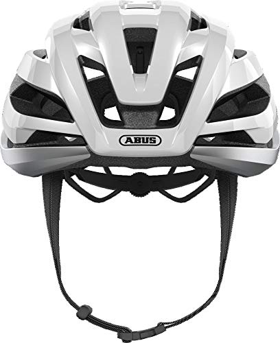 Abus STORMCHASER Casco de Bicicleta, Unisex, Blanco, M
