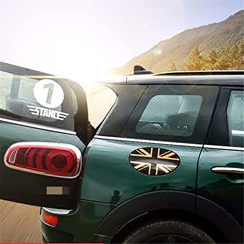 Accesorios de decoración Funda compatible con Mini Cooper F54 Clubman (decoración de la puerta del tanque de combustible, Union Jack UK G)