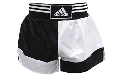 adidas adiskb01 Short Hombre, Hombre, Color Blanco y Negro, tamaño L