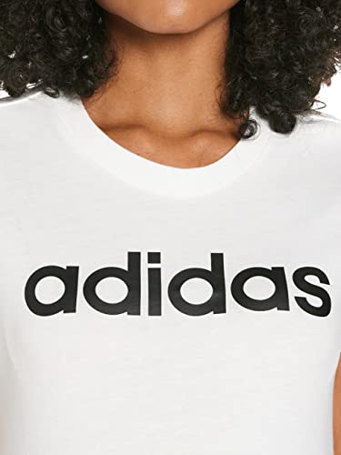 adidas Camiseta W Lin T GL0768 Blanco