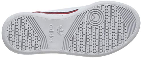 Adidas Continental 80 J, Zapatillas de Deporte, Blanco (Ftwbla/Escarl/Maruni 000), 37 1/3 EU