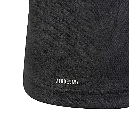 adidas GM8404 G A.R. 3S tee T-Shirt Girls Black/Black/White 910A