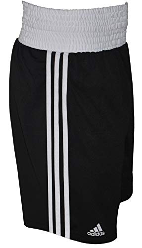 adidas Pantalones Cortos de Boxeo, Boxeo, Fitness y Boxeo, Hechos con Material Ligero, elástico y Cintura elástica