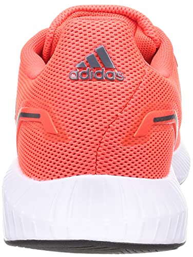 adidas Runfalcon 2.0, Road Running Shoe Hombre, Solar Red/Carbon/Grey, 42 EU