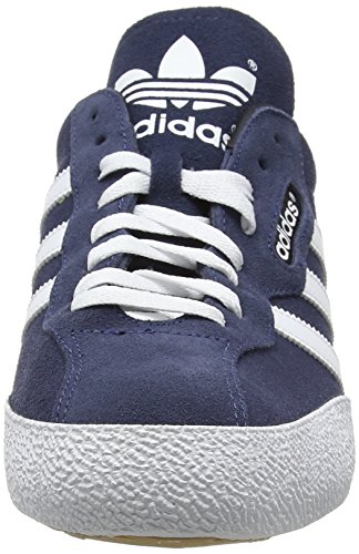 adidas Samba Super Suede, Zapatillas Hombre, Azul Navy Running White Footwear, 43 1/3 EU