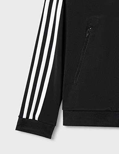 adidas W 3S TR TS Tracksuit, Womens, Black/White, Small