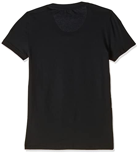 adidas W E 3S Slim tee Camiseta de Manga Corta, Mujer, Negro, 2XS