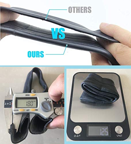 aibiku 2 Piezas Tubo Interior de Espesar para Xiaomi Mijia M365 Eléctrico Scooter Càmaras de Aire 8 1/2 × 2 - Patinete eléctrico Reemplazar Piezas de Repuesto