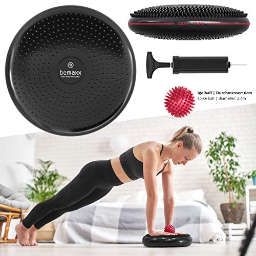 Almohadilla de Equilibrio Tabla Balance Pad Cojín Estabilidad + eBook de Entrenamiento | Rehabilitación Entrenador Ortopédico Fitness | Disco Propioceptivo Yoga Pilates Terapia Fisica Coordinación