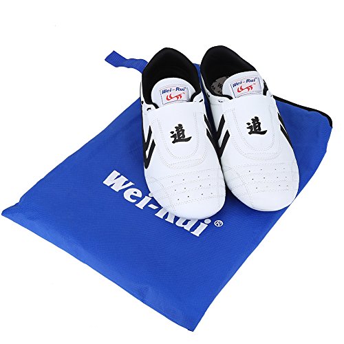 Alomejor Zapatos Deportivos de Taekwondo Zapatilla Ligera de Artes Marciales para Taekwondo, Boxeo, Karate, Kung Fu, Taichi(37)