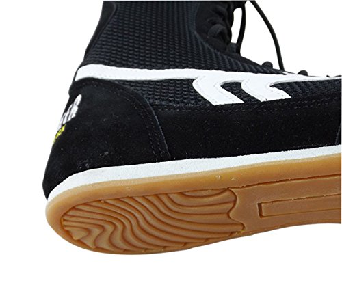 Alto Top Zapatos de Boxeo Boxeador Botas para Hombres Mujeres Niños