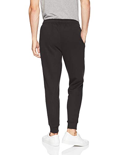 Amazon Essentials – Pantalón de chándal de forro polar para hombre, Negro (Black), US XL (EU XL - XXL)
