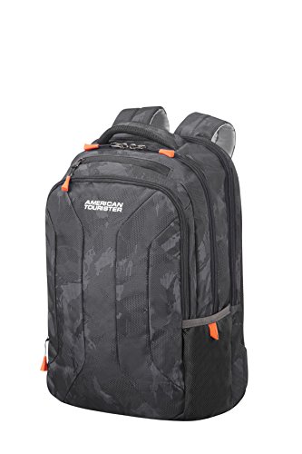 American Tourister Urban Groove - 15.6 pulgadas Mochila para portátil, 44 cm, 26.5 L, Gris (Camo Grey)